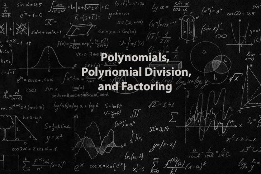 Mathematics 1 | Polynomials, Polynomial Division, and Factoring